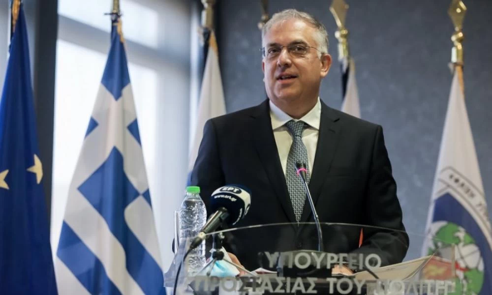 Επίσκεψη του Τάκη Θεοδωρικάκου στο Α.Τ. Περιστερίου